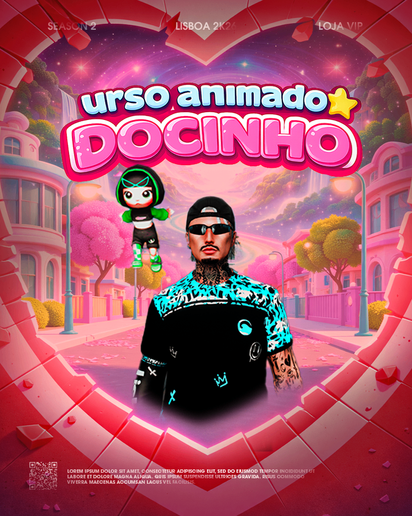 URSO ANIMADO DOCINHO