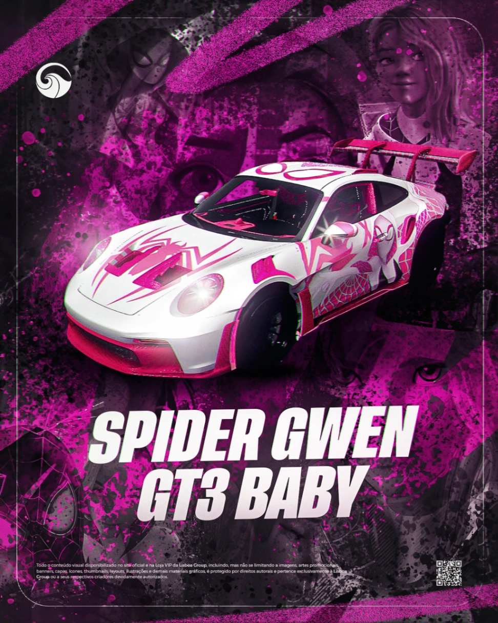 SPIDER GWEN GT3 BABY