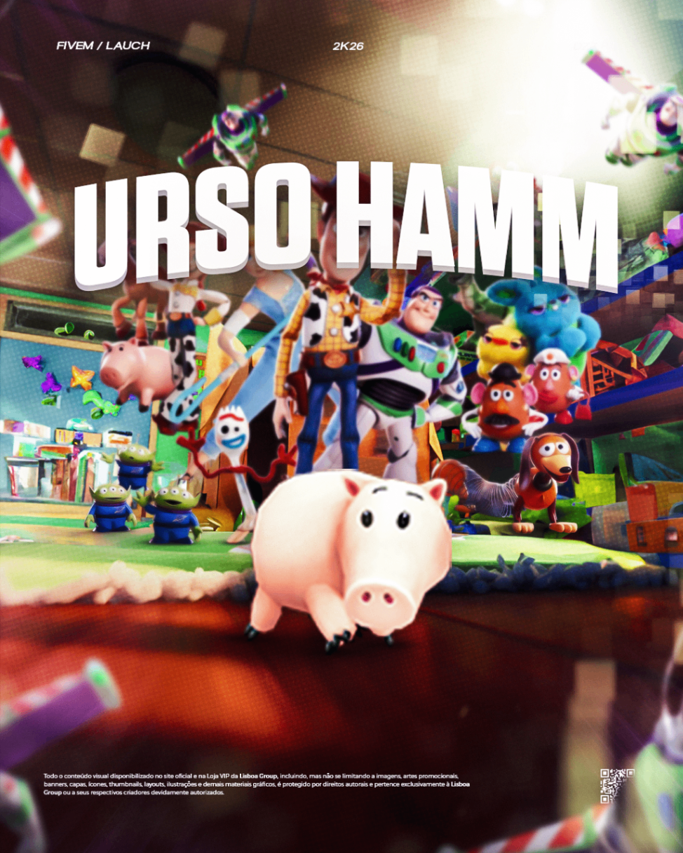 URSO ANIMADO HAMM