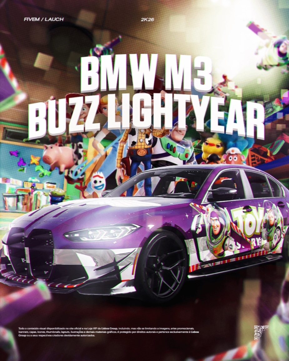 BMW M3 BUZZ LIGHTYEAR  - 30 DIAS