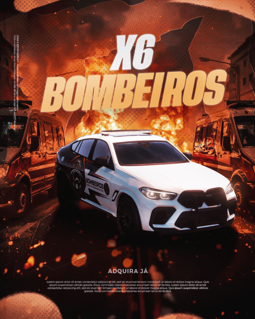 X6 BOMBEIROS - 30 DIAS