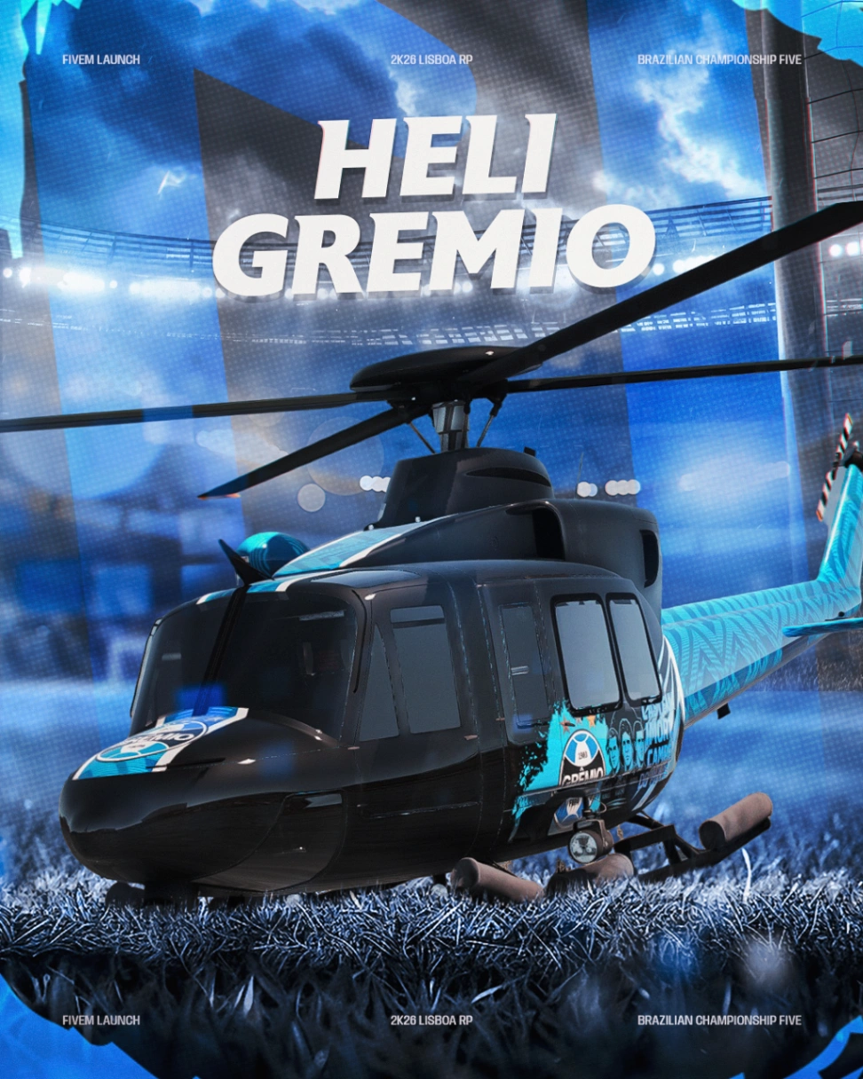 HELICÓPTERO GREMIO 32 TIROS - 30 DIAS