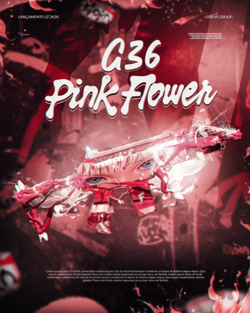 G36 Pink Flower