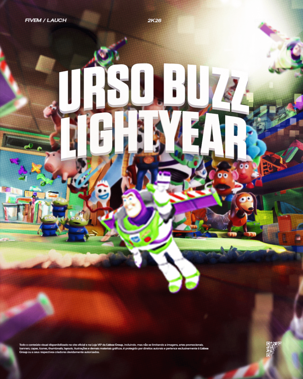URSO ANIMADO BUZZ LIGHTYEAR