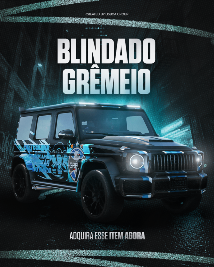 BLINDADO GRÊMIO - ATÉ WIPE