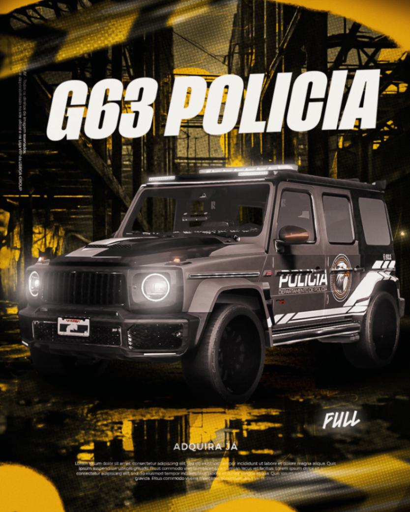 G63 POLICIA FULL BLINDADO