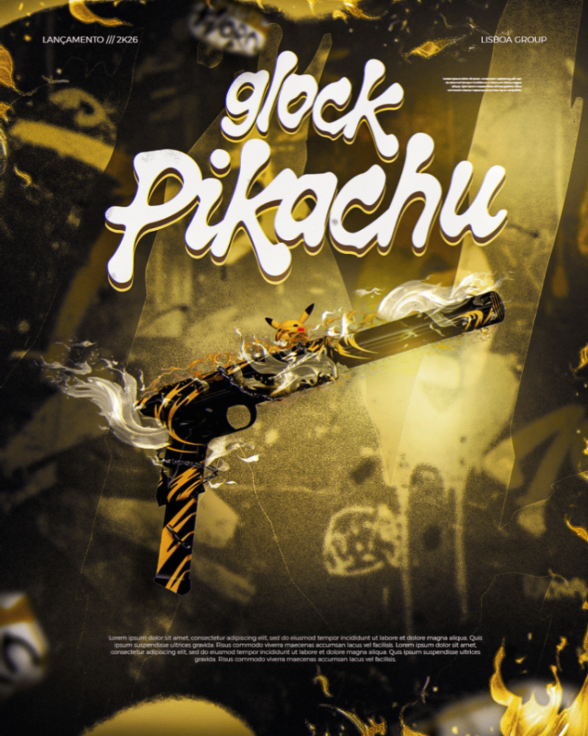 GLOCK RAJADA PIKACHU
