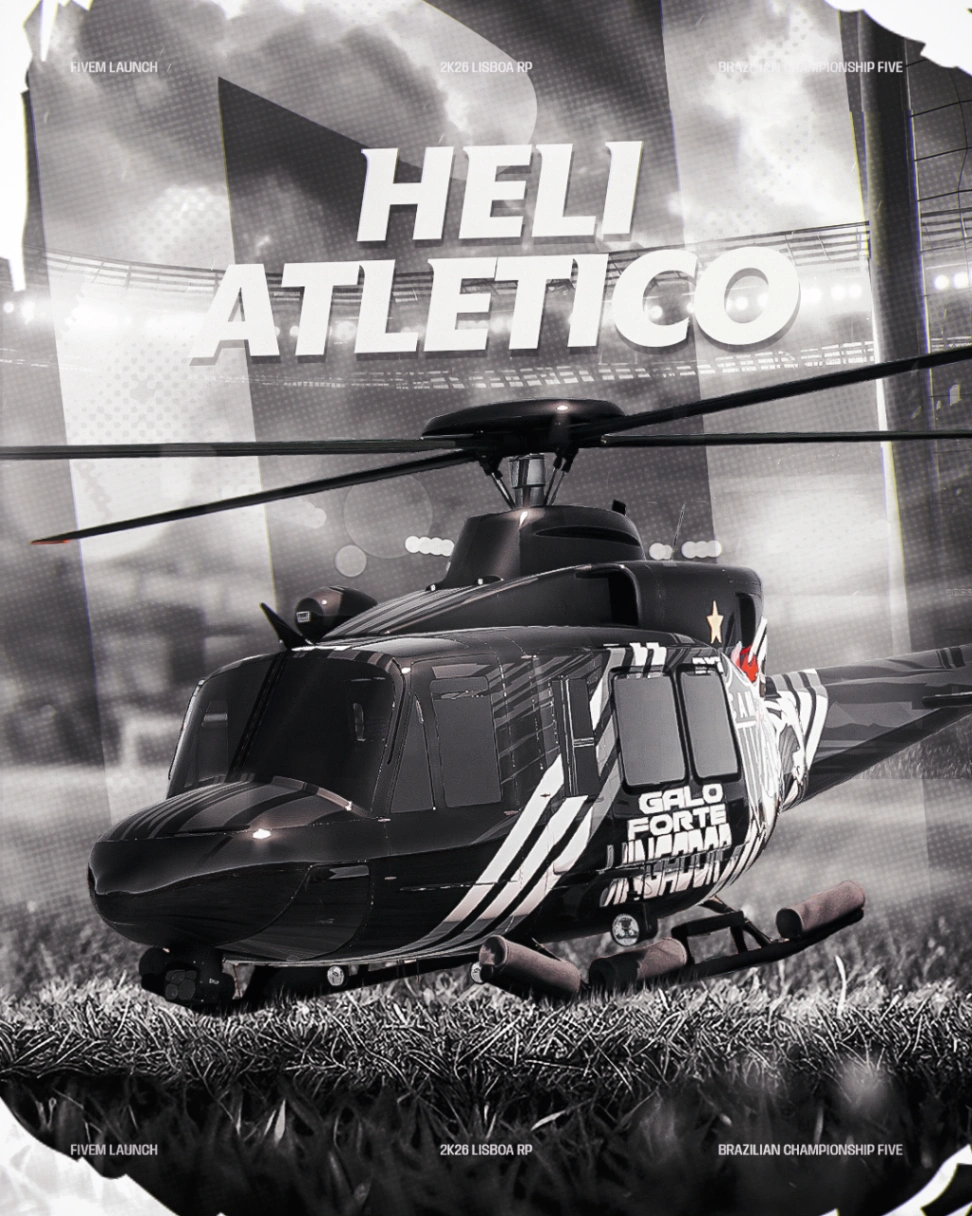 HELICÓPTERO ATLETICO 32 TIROS - 30 DIAS