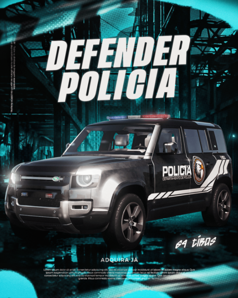 DEFENDER POLiCIA 64 TIROS