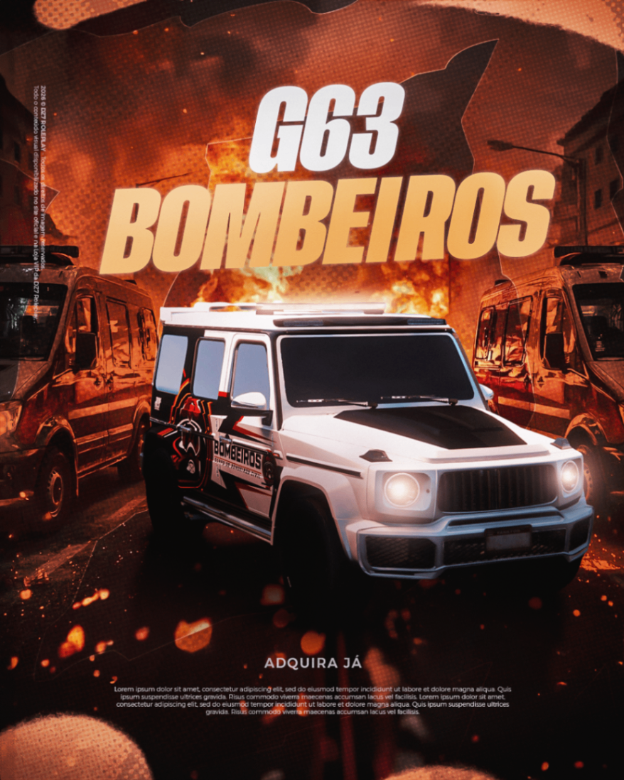 G63 BOMBEIROS - 30 DIAS
