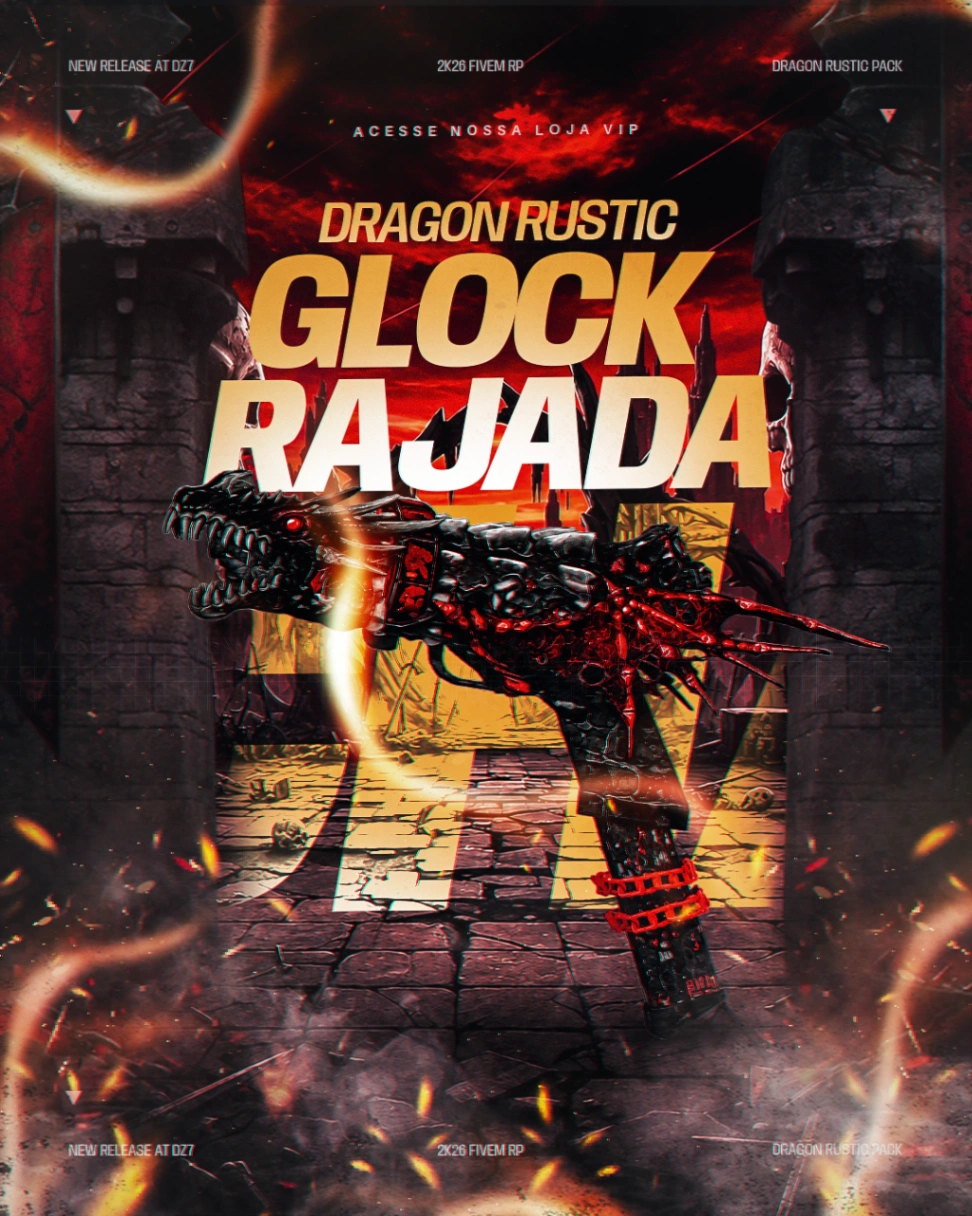 GLOCK RAJADA DRAGON RUSTIC