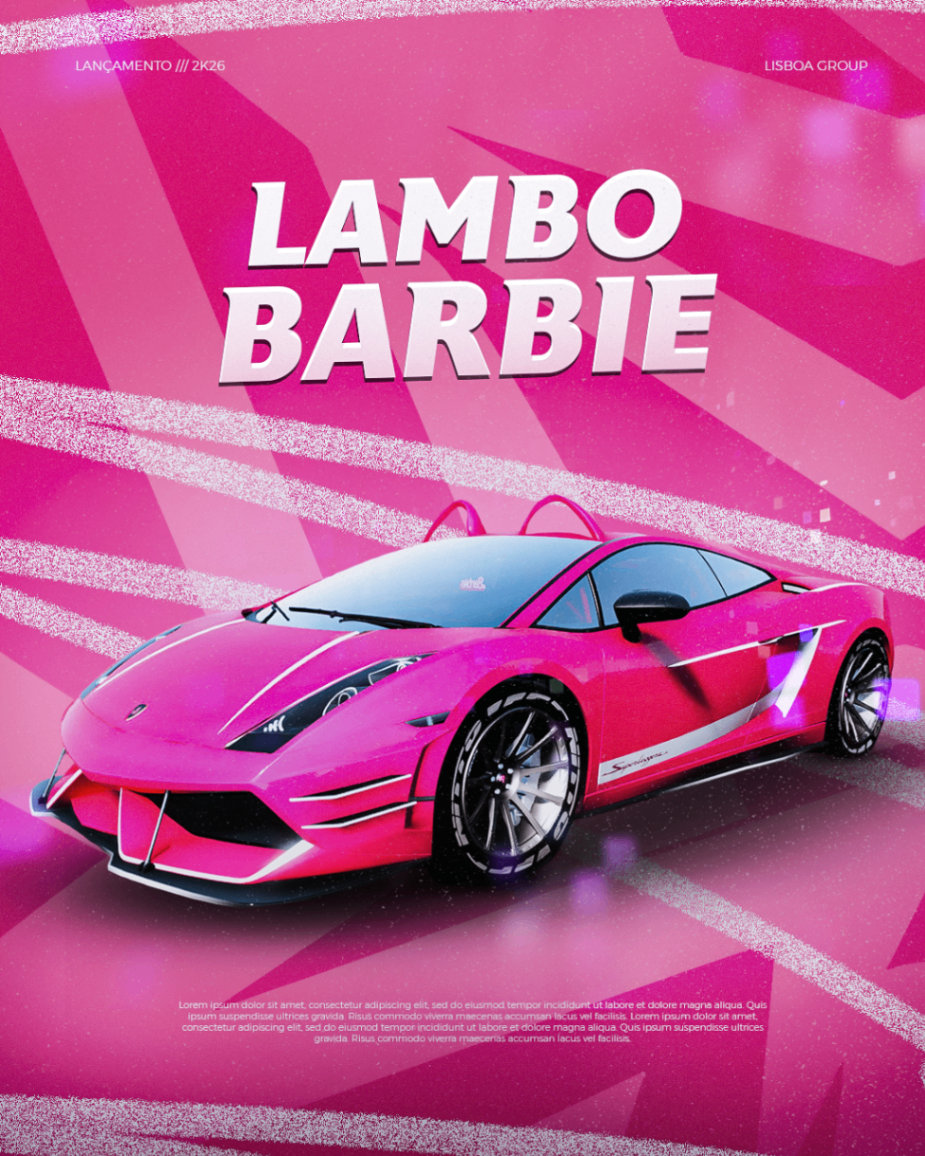 LAMBORGHINI BARBIE