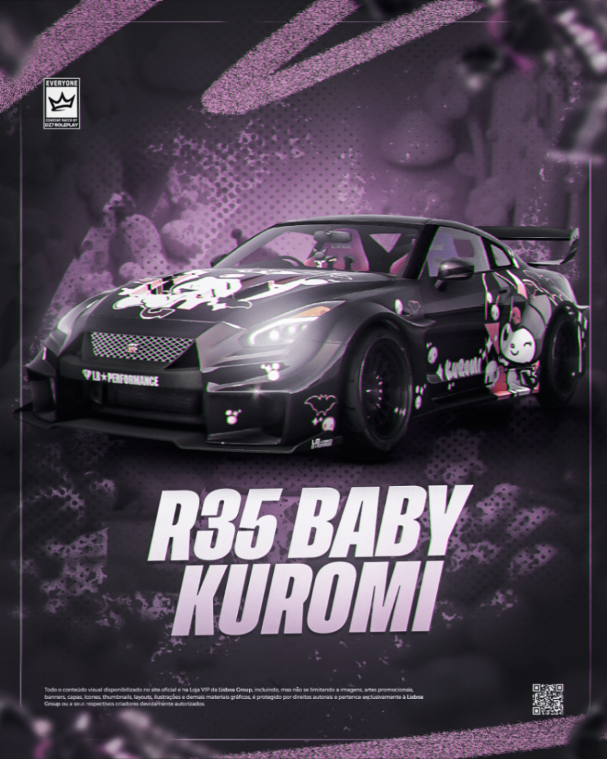 BABY R35 KUROMI - 30 DIAS
